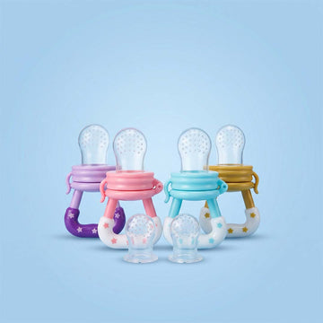Fruit Pacifier & Silicone Pacifier(Pack Of 2)