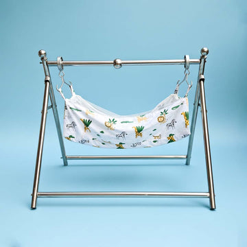 BABY CRADLE BY JHULANGI | STAINLESS STEEL